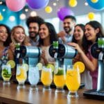 Sådan skaber du den perfekte fest med sodavandsmaskiner til festen