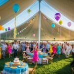 Gode grunde til at holde en stor fødselsdagsfest i et mastetelt