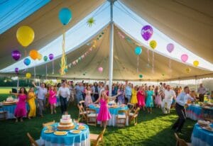 Read more about the article Gode grunde til at holde en stor fødselsdagsfest i et mastetelt